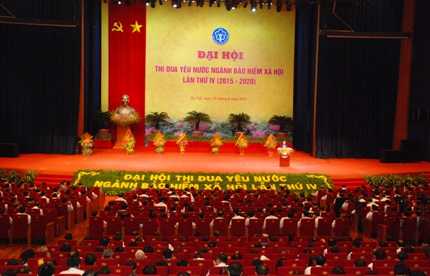 Đại hội thi đua yêu nước ngành Bảo hiểm xã hội lần thứ IV